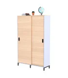 Office sliding wardrobe LS 1200-1900 white order